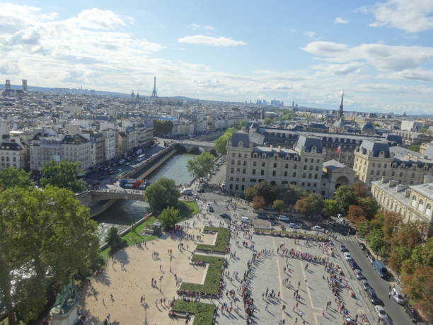 istock the view of Paris from Notre-Dame de Paris 1212317693