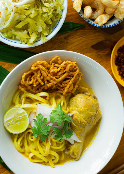 istock Traditional Northern Thai food (Khao Soi) 1212317755