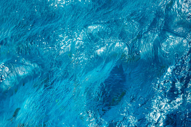 istock Abstract blue waves in Red Sea 1212321052