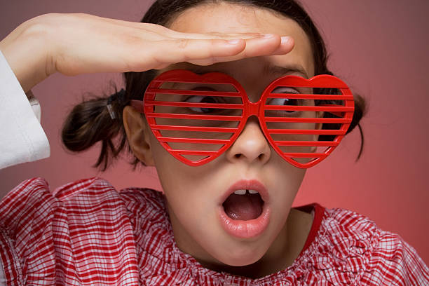 istock Young girl with shutter shades 121232186