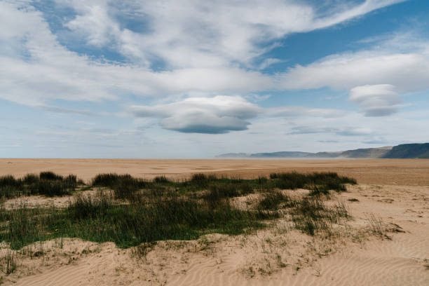 istock Wide beach landscape, Raudasandur Beach, Iceland 1212324935