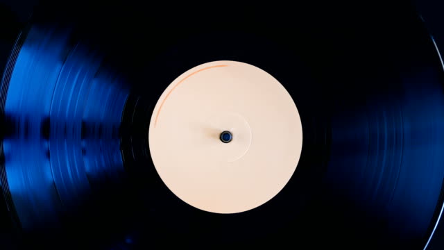 Turntable play LP vinyl record