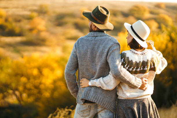istock Lovely hipster couple enjoying each other. 1212331480
