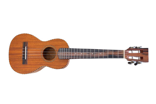 istock The vintage ukulele isolated on white background 1212340757
