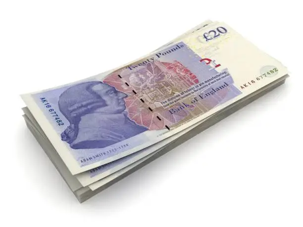 British pound UK money finance
