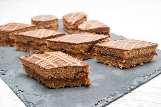 istock Homemade chocolate and jam cake 1212349465