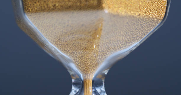 istock Clode Up Shot Of Hourglass 1212351055