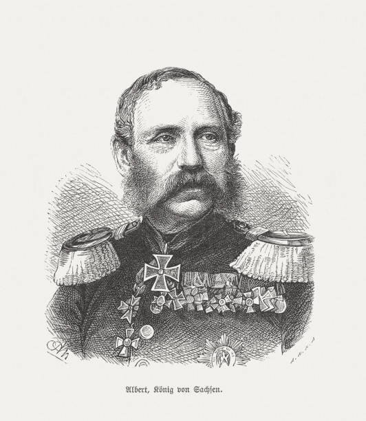 istock Albert, King of Saxony (1828-1902), wood engraving, published in 1893 1212356646