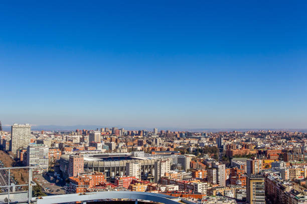 istock Urban landscape in Madrid. 1212357013