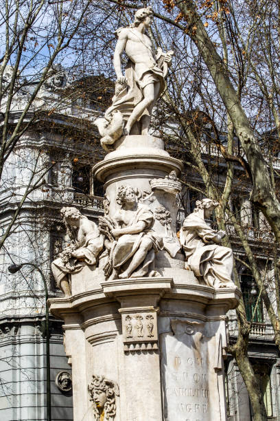istock Urban landscape in Madrid. 1212357799