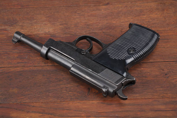 istock WWII german army handgun 1212360282