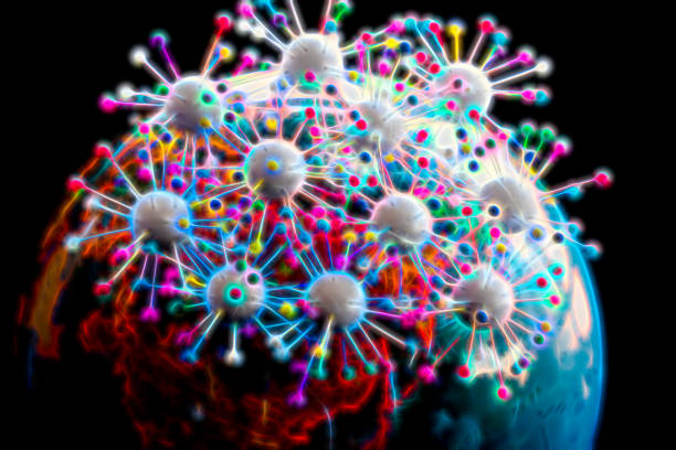 istock Pandemic - The Earth is Under Occupation from Coronavirus 1212364613