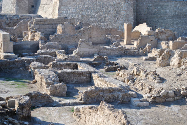 istock Bahrain national castle at suuny day 1212368291