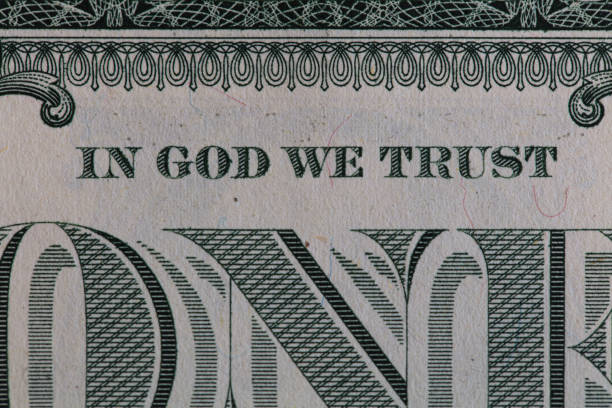 istock Closeup of back side of 1 dollar bill 1212370095