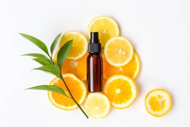 istock Natural cosmetic image of lemon and orange 1212370230