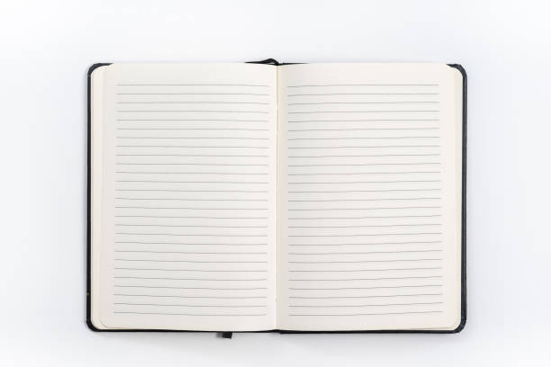 istock Business concept - Top view collection of black notebook on white background desk for mockup 1212371681