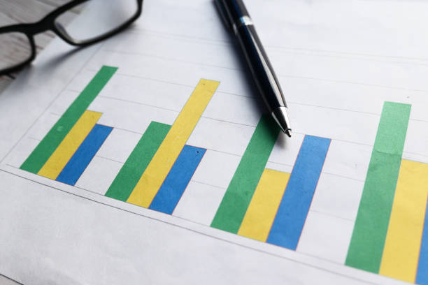 istock close up of financial chart and pen on table 1212372126