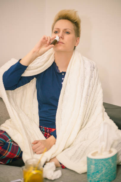 istock Sick Woman.Flu.Woman Caught Cold. 1212379603