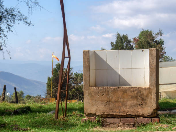 istock Public urinal of a rural store 1212380239