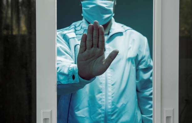 istock Self-isolation and self-quarantine to help stop the spread of coronavirus (COVID-19) , while you wait for test results. 1212382895