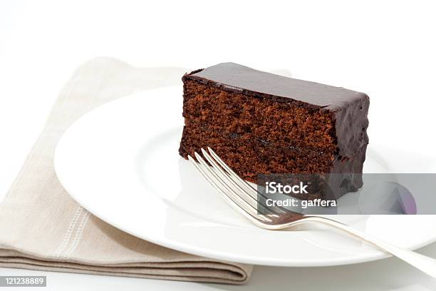 Foto de Bolo De Chocolate e mais fotos de stock de Alimentação Não-saudável - Alimentação Não-saudável, Assado no Forno, Bolo