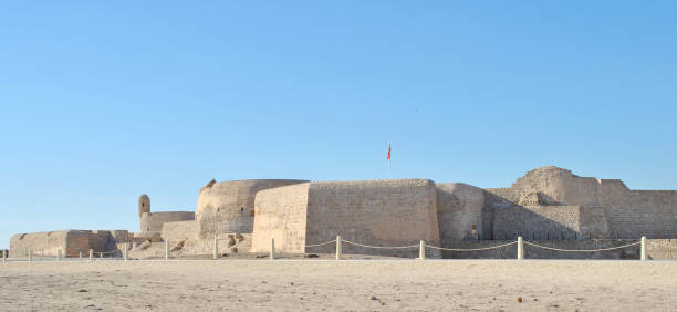 istock Bahrain national castle at suuny day 1212390408