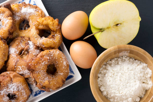 ingredients for apple fritters