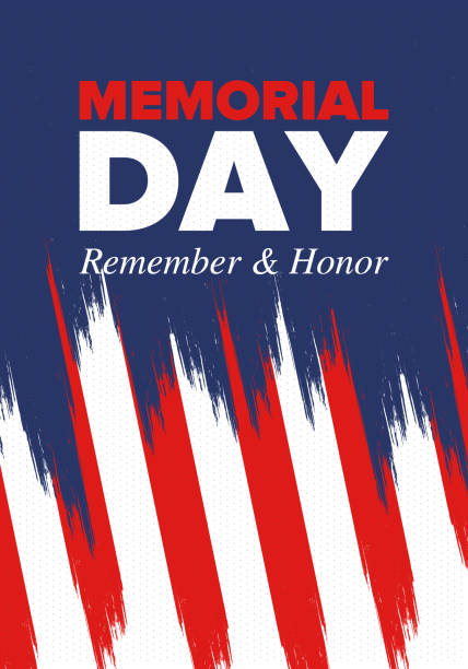 istock Memorial Day in United States. Remember and Honor. Federal holiday for remember and honor persons who have died while serving in the United States Armed Forces. Celebrated in May. Vector poster 1212393068