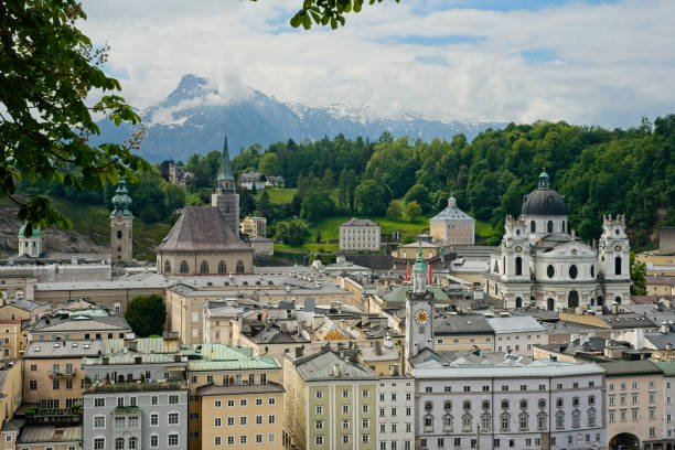 istock Salzburg and Untersberg 1212393377