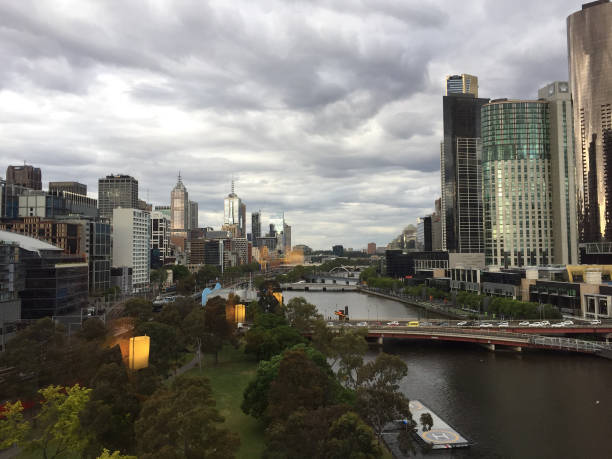 istock Melbourne city in Winter 1212398149