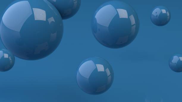 istock Geometric 3D shapes abstract illustration. 1212403793