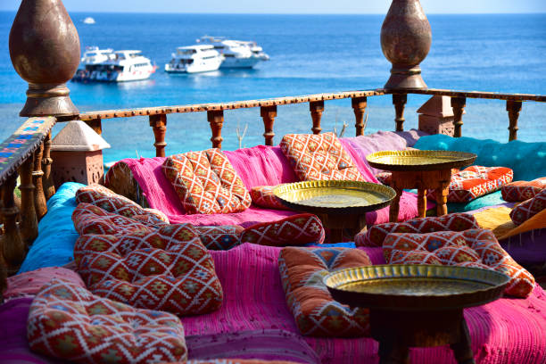istock Hookah by the sea in the afternoon 1212405038