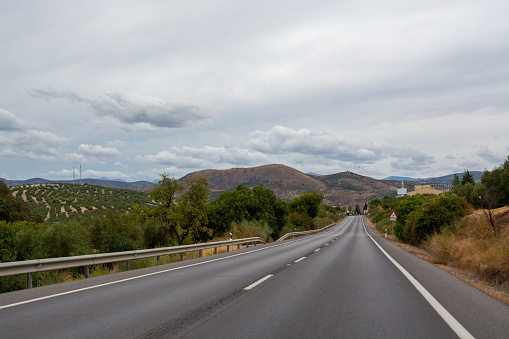Road trip in Andalusia, travelling with car on south part of Spain