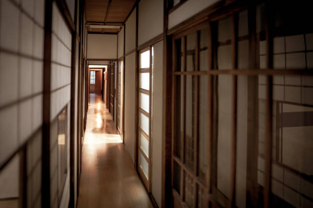 istock Image of quaint Japanese-style room 1212411124
