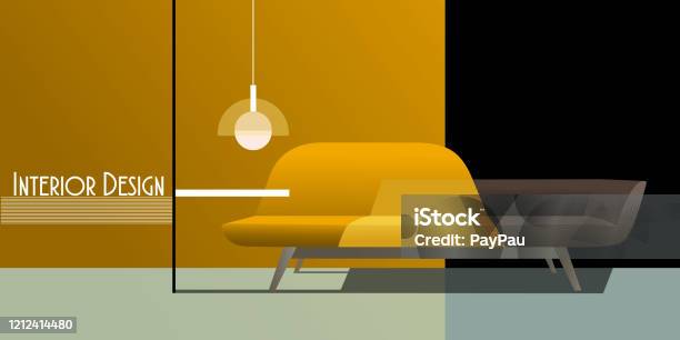 Abstract Interior Stock Illustration - Download Image Now - Abstract ...