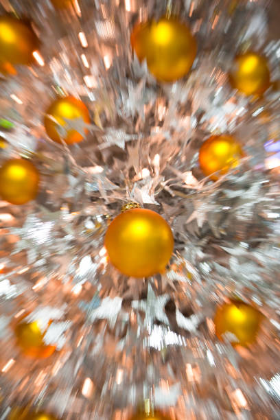 Christmas decoration: stars and balls