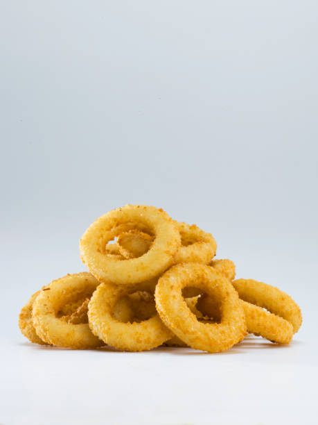 Baskets of Onion Rings, Curly Fries Baskets of Onion Rings, Curly Fries curly fries stock pictures, royalty-free photos & images