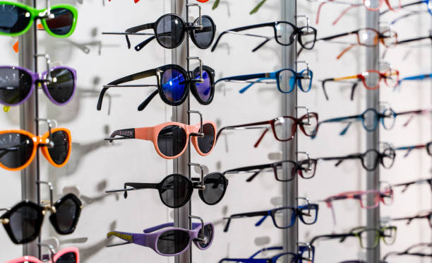 istock New sunglasses in the store. 1212426750