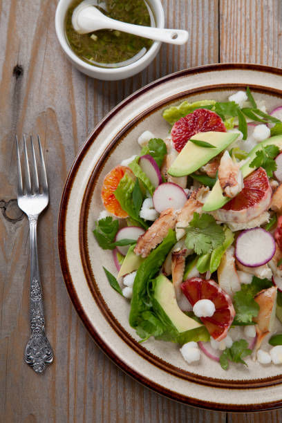 istock Blood Orange Crab Posole Salad 1212436160