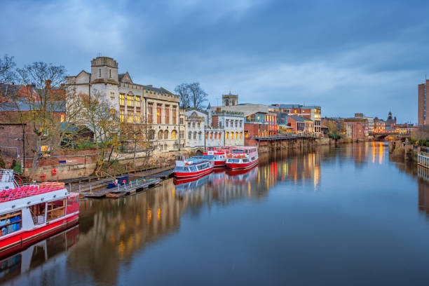istock Downtown York and River Ouse Yorkshire England UK 1212436752