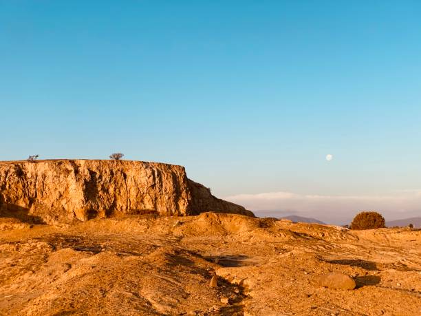 istock Moon over the Coquimbo desert 1212439289
