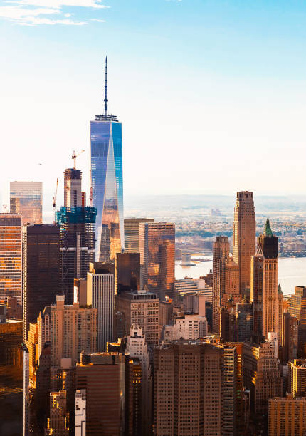 istock Aerial view of lower Manhattan NYC 1212446149