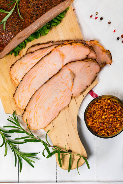 istock Roasted Turkey Breast Cajun Style Deli Lunch Meat 1212453177