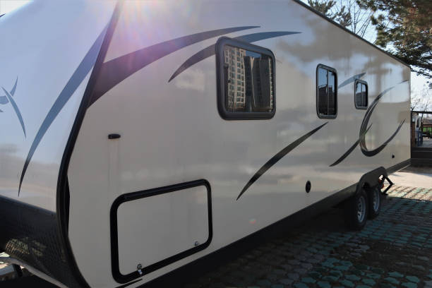 istock Korea's Caravan Campground Landscape 1212456108