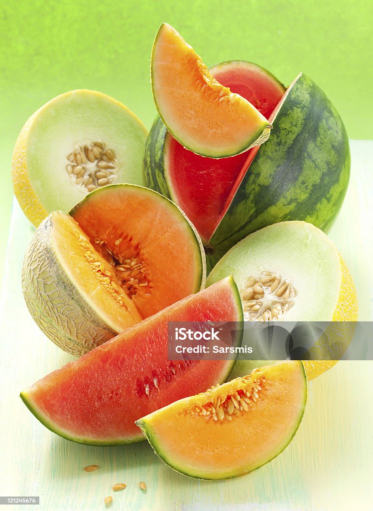 melons and watermelon  Melon Stock Photo