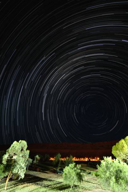 krzyż południa - uluru alice springs australia australian culture zdjęcia i obrazy z banku zdjęć