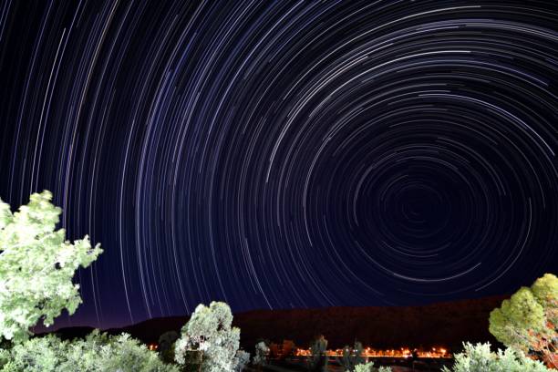 southern cross - uluru alice springs australia australian culture imagens e fotografias de stock