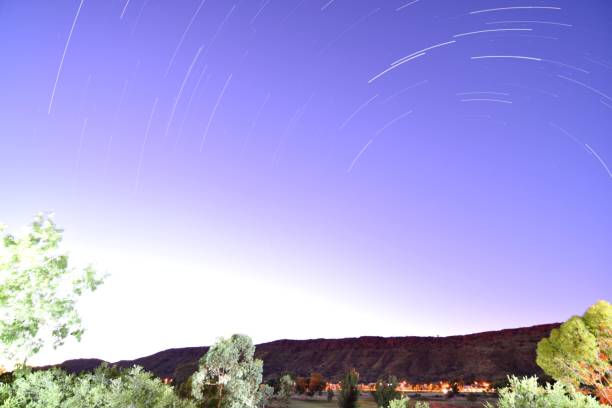 southern cross - uluru alice springs australia australian culture imagens e fotografias de stock