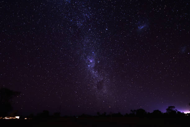 southern cross - southern sky imagens e fotografias de stock