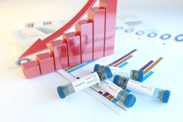 istock Covid-19 reagent and finance concepts 1212460175